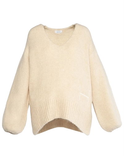 Sofie V-Neck Strik - HÉST